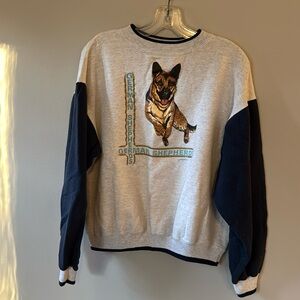 Vintage German Shepherd Dog Crewneck